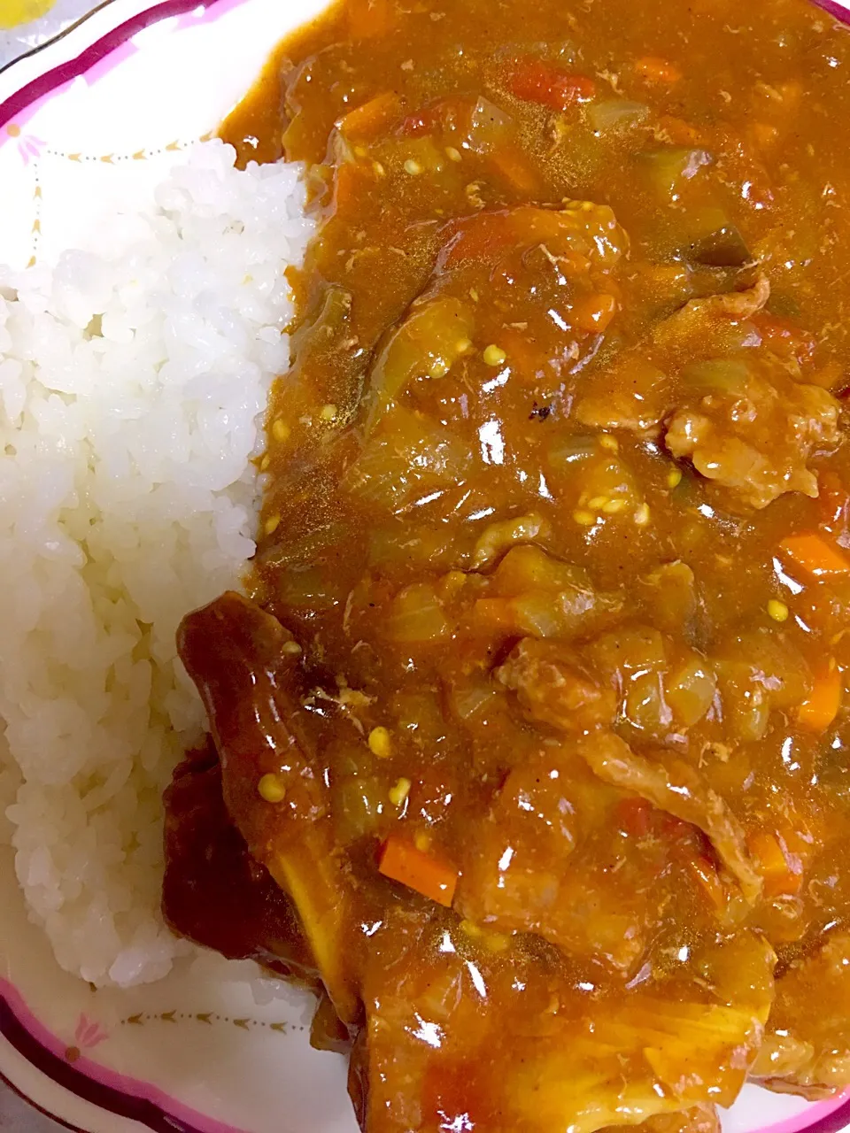 Snapdishの料理写真:牛すじと夏野菜のカレー|寧々栄養士さん