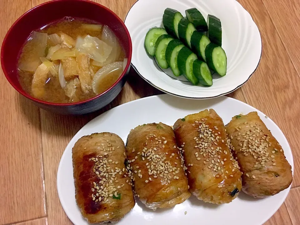 旦那ちゃん晩御飯❤️|ちゃびきゅさん