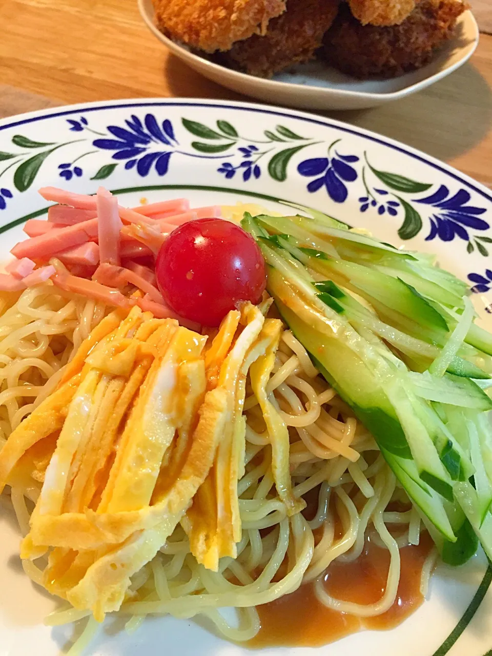 普通の冷やし中華ゴマだれ|ひっちゃんさん