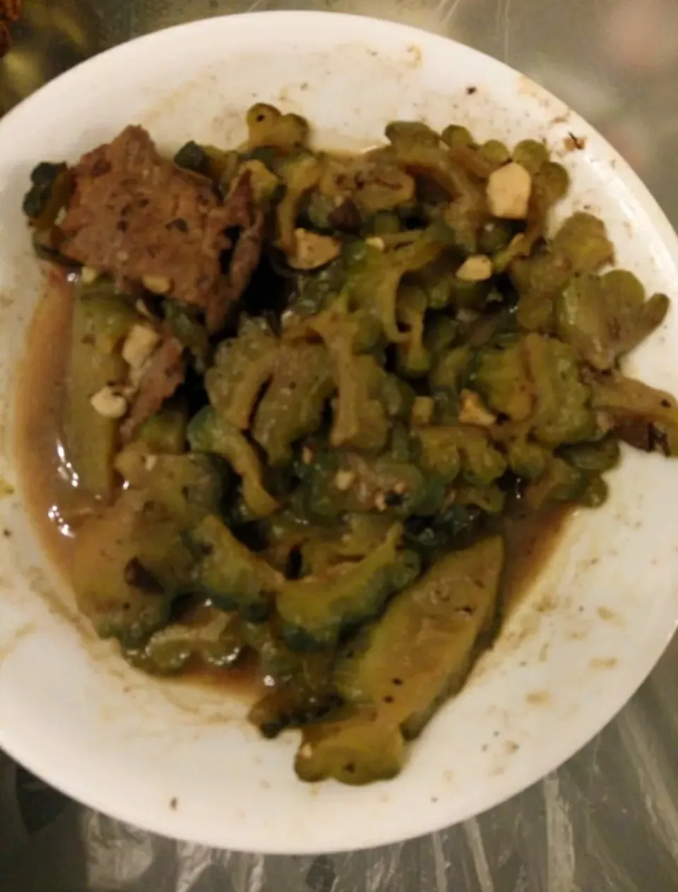 Bitter, Beef, Garlic with Black Bean Sauce|Athenaさん