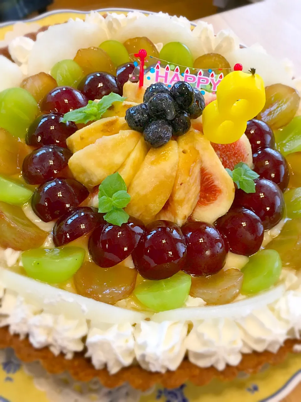 Snapdishの料理写真:先生へ💕berthdayタルト🤗|key♪さん