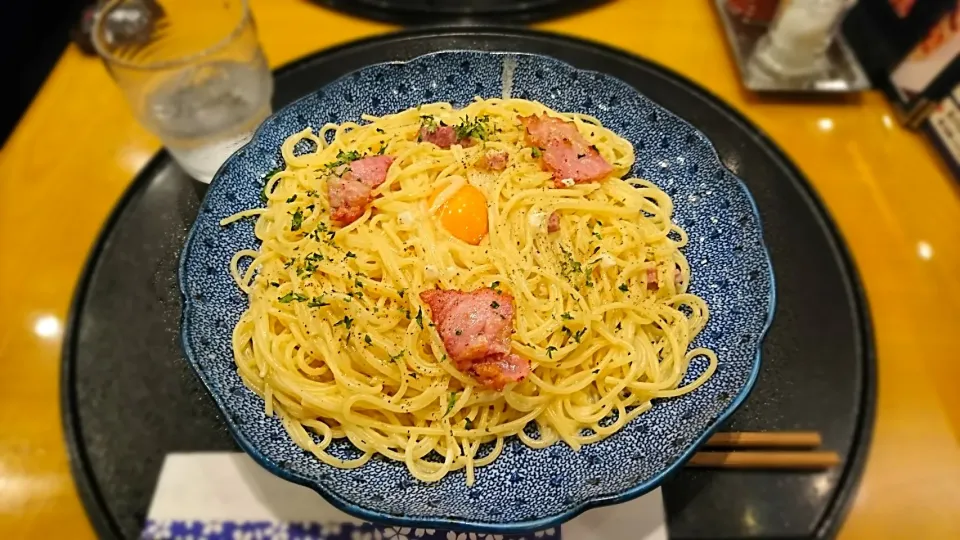 洋麺屋五右衛門 カルボナーラ|ミナミ ヒロヤさん