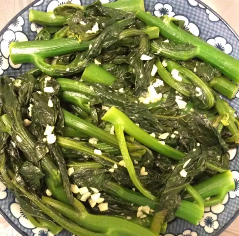 Chinese Kale, Garlic|Athenaさん