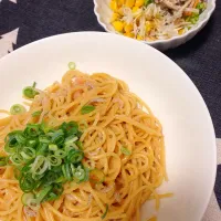 #シラスと明太子の和風パスタ #料理初心者|Uccoさん