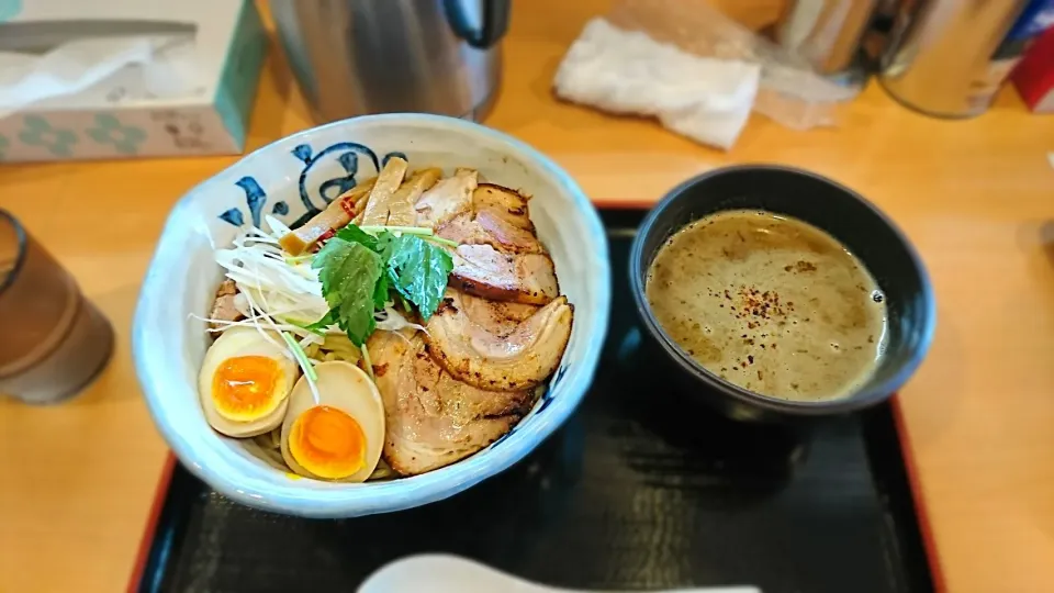 にぼし中華 廣はし つけ麺 チャーシュートッピング|ミナミ ヒロヤさん