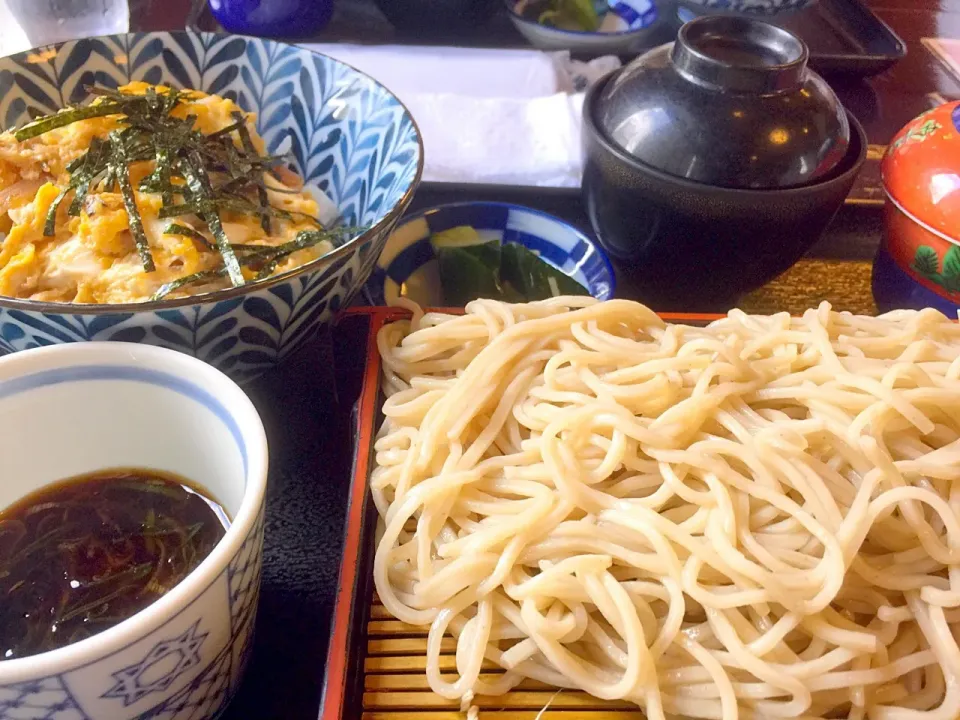 旭川 扇松園 かつ丼セット|BOOさん