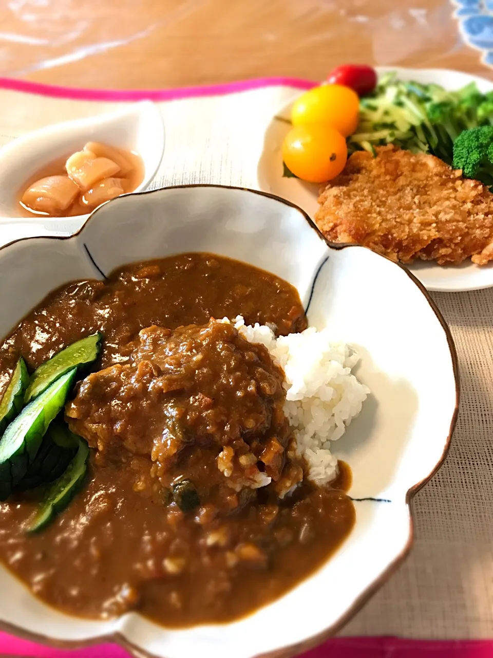 るすメシ（急にカレー食べたくなった）|momo2067さん