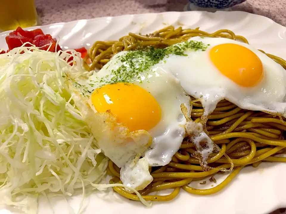 Snapdishの料理写真:横手焼きそば やや|はしぐちさん