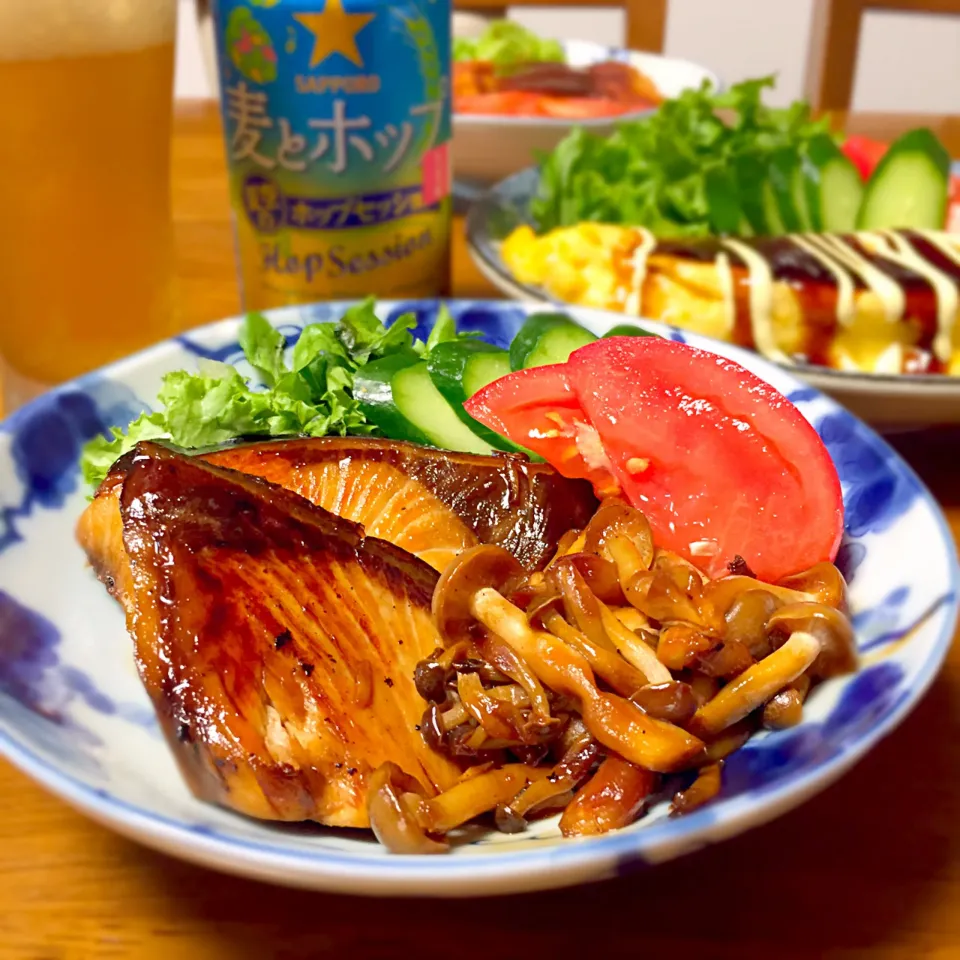 ブリ照り🐟#晩ご飯 #夕飯 #家庭料理 #おうちごはん|ゆかりさん