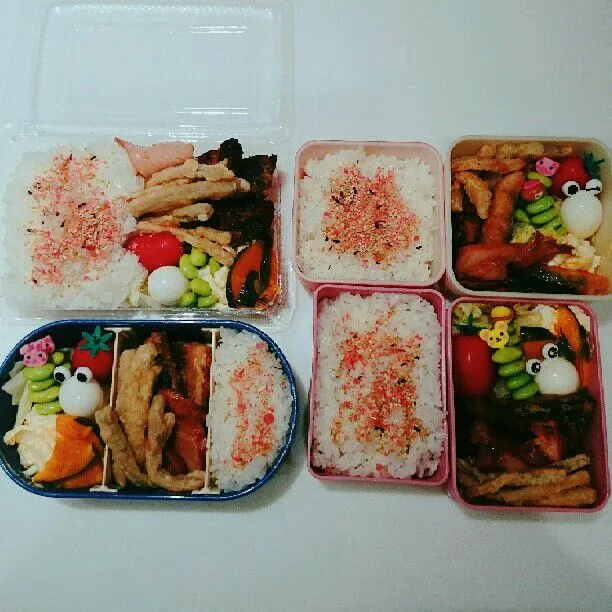 8/28(月)の四人弁当🍱|ふみぃさん