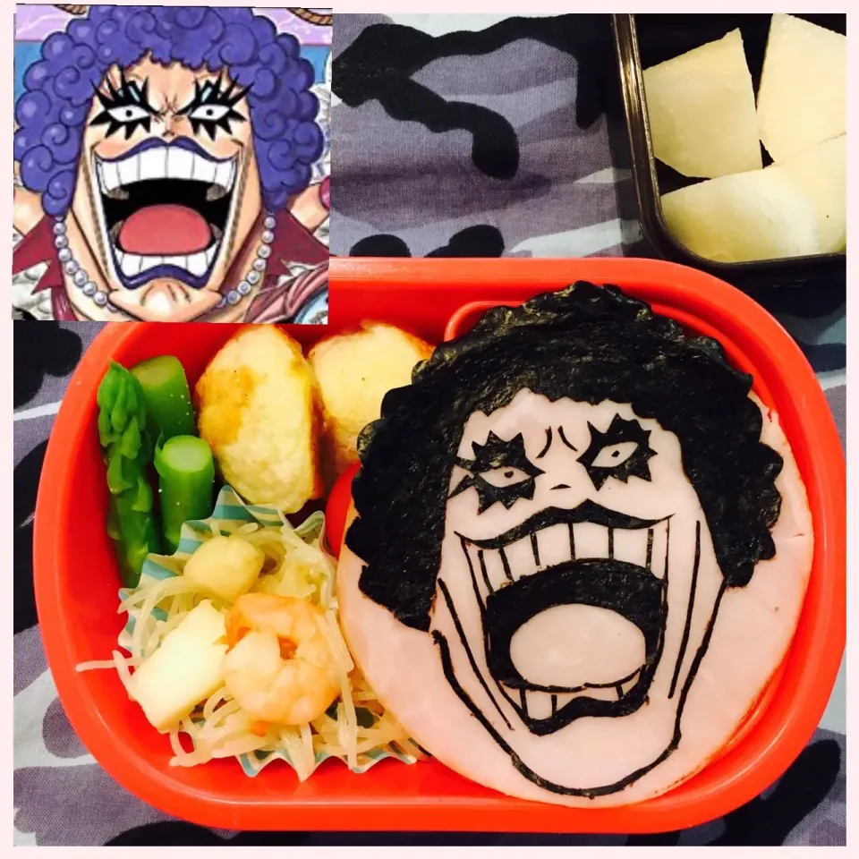 #ユキ弁
#ワンピース
#onepiece
#ワンピース弁当
#イワンコフ|tuyet716さん