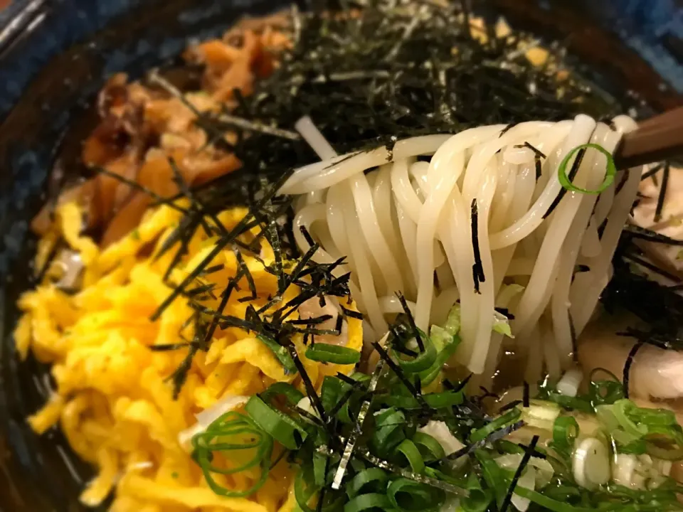 鶏麺3|半田手延べそうめんの店 阿波や壱兆さん