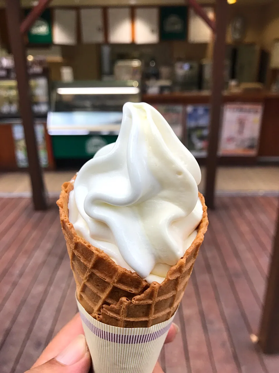 開田高原でソフトクリーム🍦|wildcat山猫さん