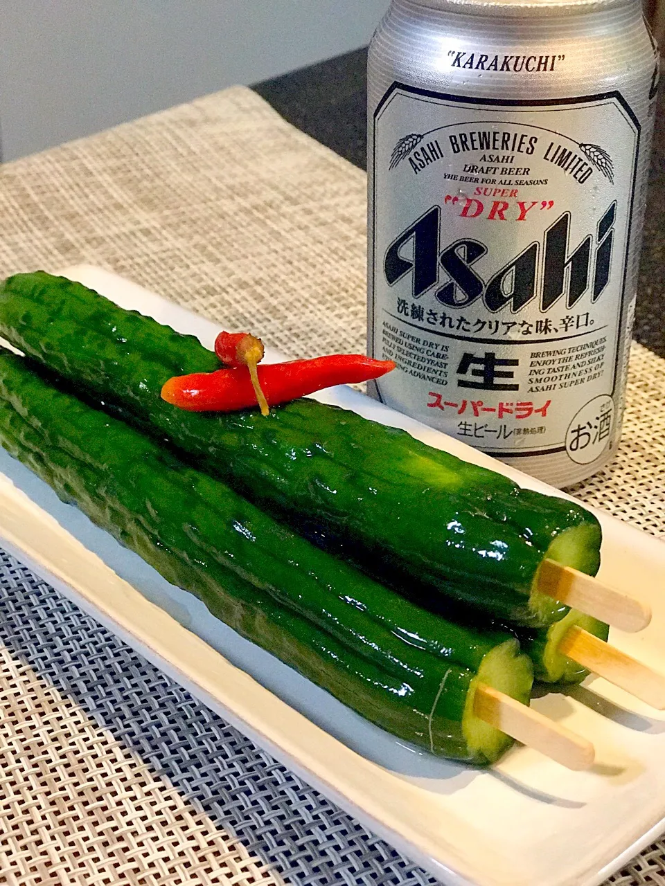 ヨッチャンさんの料理 きゅうりビール漬け🥒🍺 #ビール漬け|シュトママさん