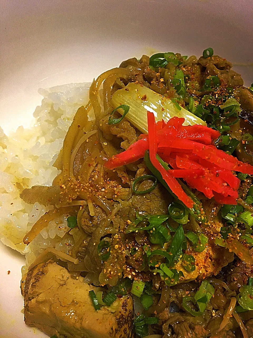 すき焼き風のうま煮カレー|ヨシヨシさん