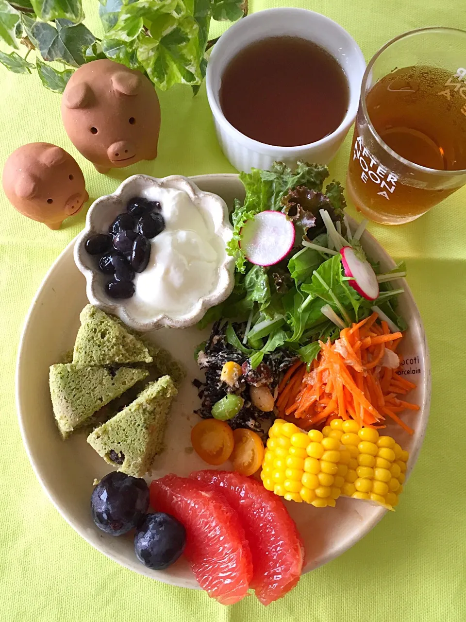 Snapdishの料理写真:朝ごはん☺︎|むーさん