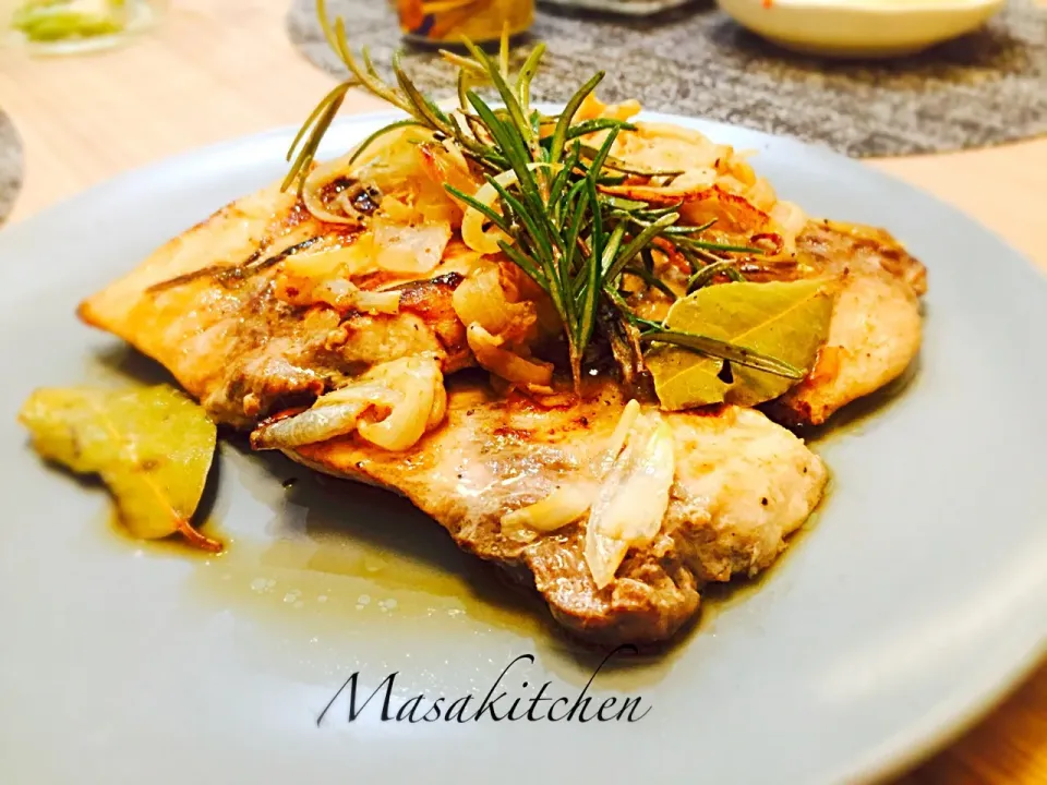 Snapdishの料理写真:Grilled swordfish|Masakiさん