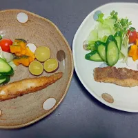 Snapdishの料理写真:カレイのパン粉焼き|みさとさん