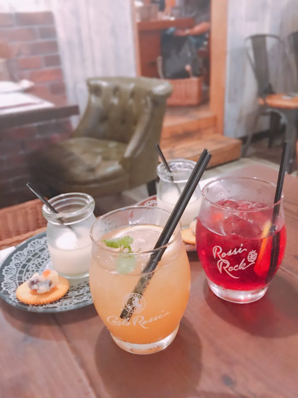 ウェルカムドリンクはホエイでした🐮💙🍹@Cheese Cheers Cafe渋谷|K.Sさん