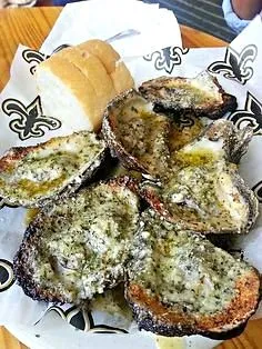 •°°•{❤}My #Appetizer of Chařgŕilled Oysterş at Neyows Creole Cafe in New Orleans Louisiana 🎭 #Seafood #Lunch #Café  •°°•{❤}|Alisha GodsglamGirl Matthewsさん