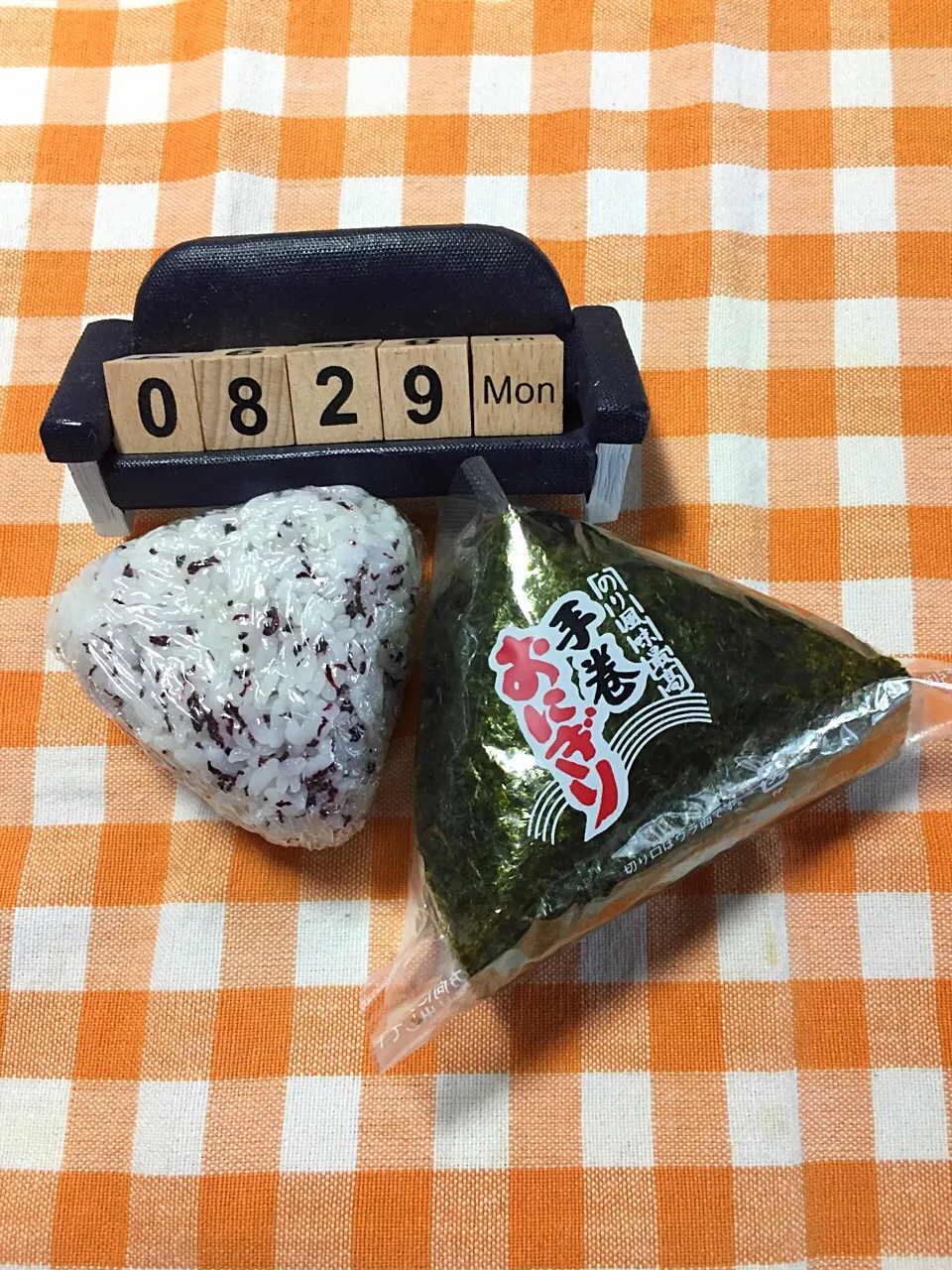 8月29日の中1野球部の補食おにぎり244g|ごっちさん