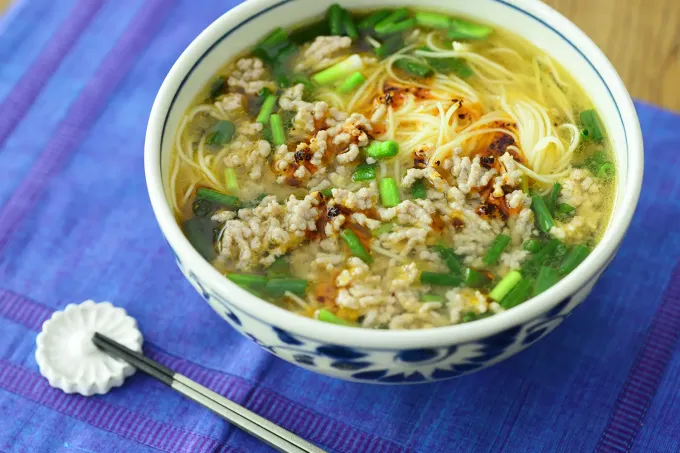 豚ひき肉のシンプルみそラーメン|マルコメ キッチンさん