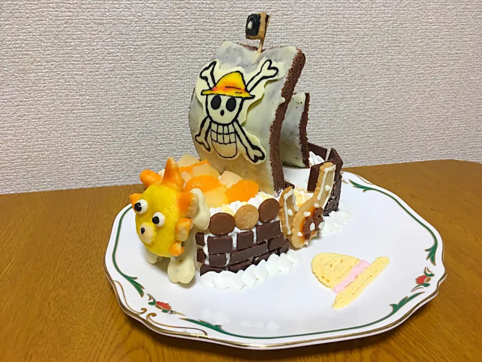 Snapdishの料理写真:サニー号ケーキ|ayumiさん