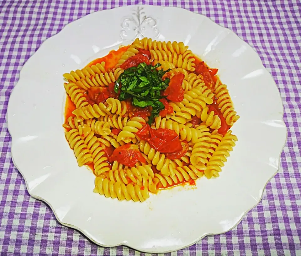 南阿蘇のミディトマトの pomodoro pasta|kazさん