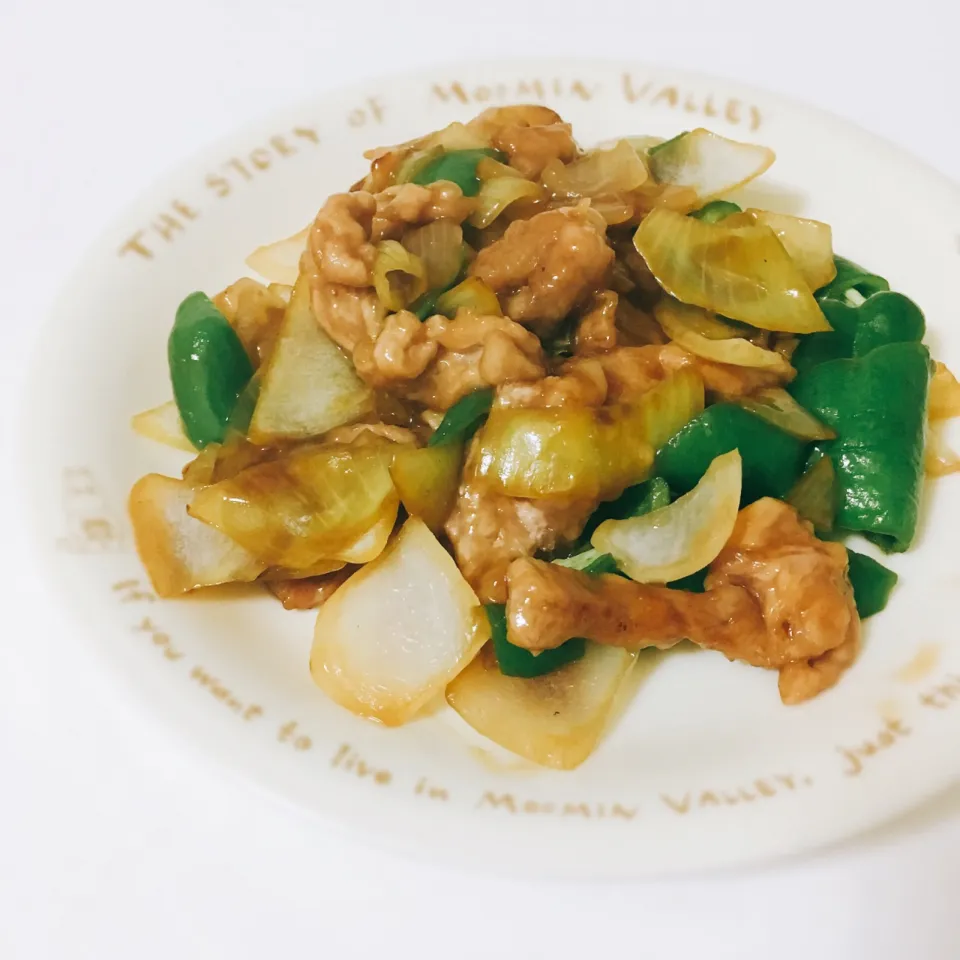 Sweet pork and green pepper|Yukiさん