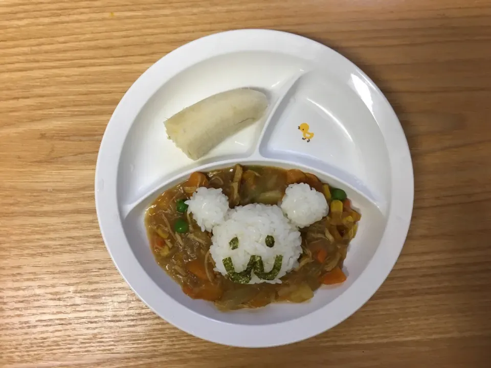 DAY219-3 #離乳食完了期 #pianokittybabyfood #カレー|離乳食完了期 1歳さん