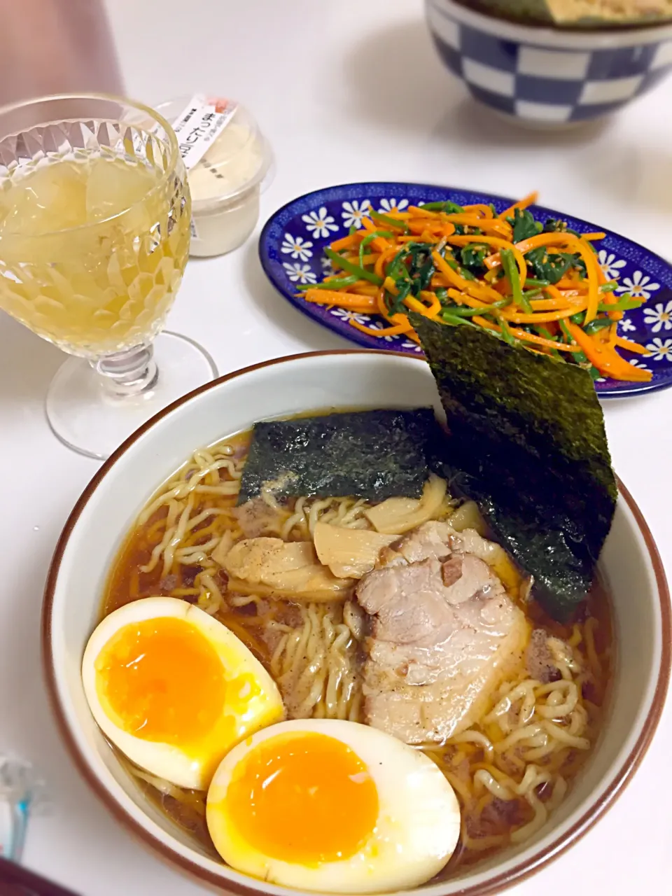 ・高山ラーメン♪
・人参とほうれん草のナムル
・豆腐|ききさん