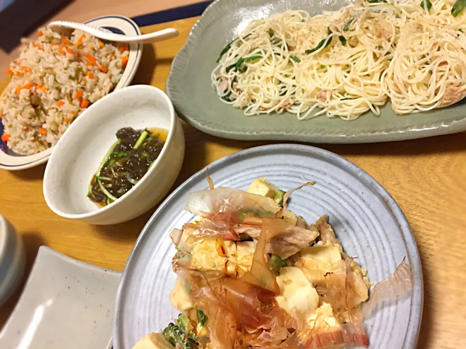 Snapdishの料理写真:本日は沖縄料理パーティー^_^|あやさん