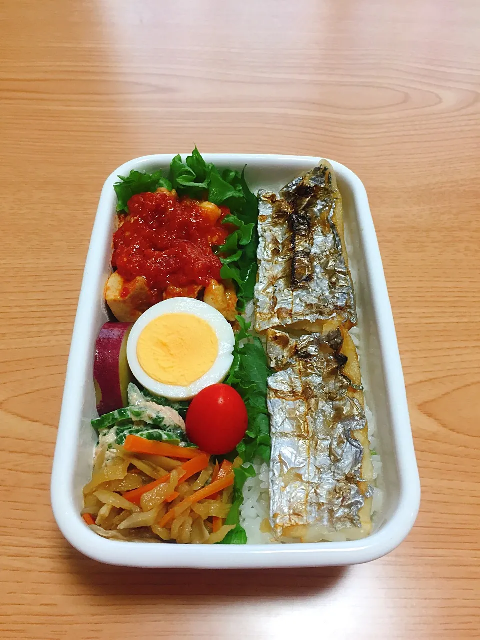 8/30  お弁当🍱

#お弁当 #常備菜|さちさん