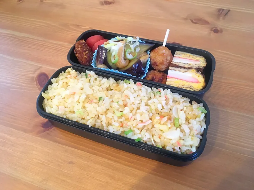 パラパラ炒飯弁当|Emi Mikadoさん