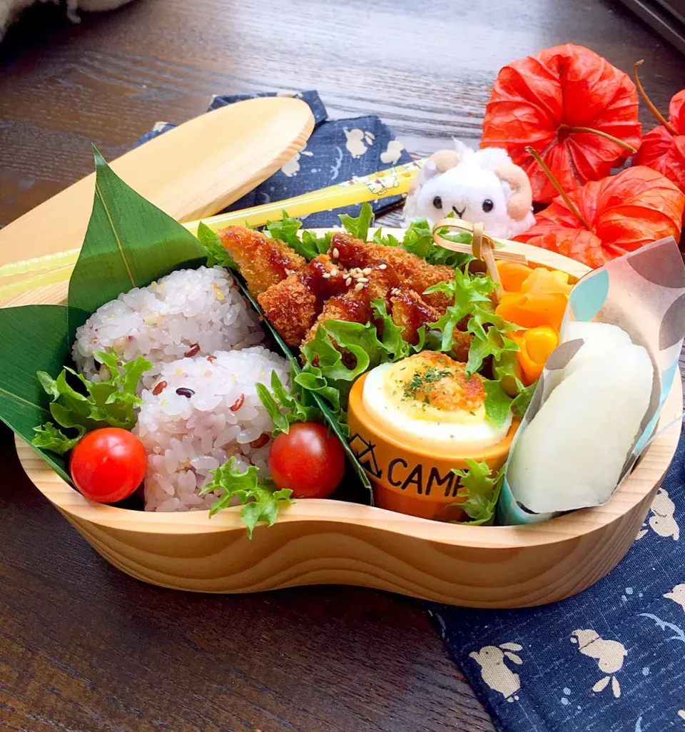 雑穀米のお弁当！空っぽにな〜れ♡|マトンさんの飼い主さん