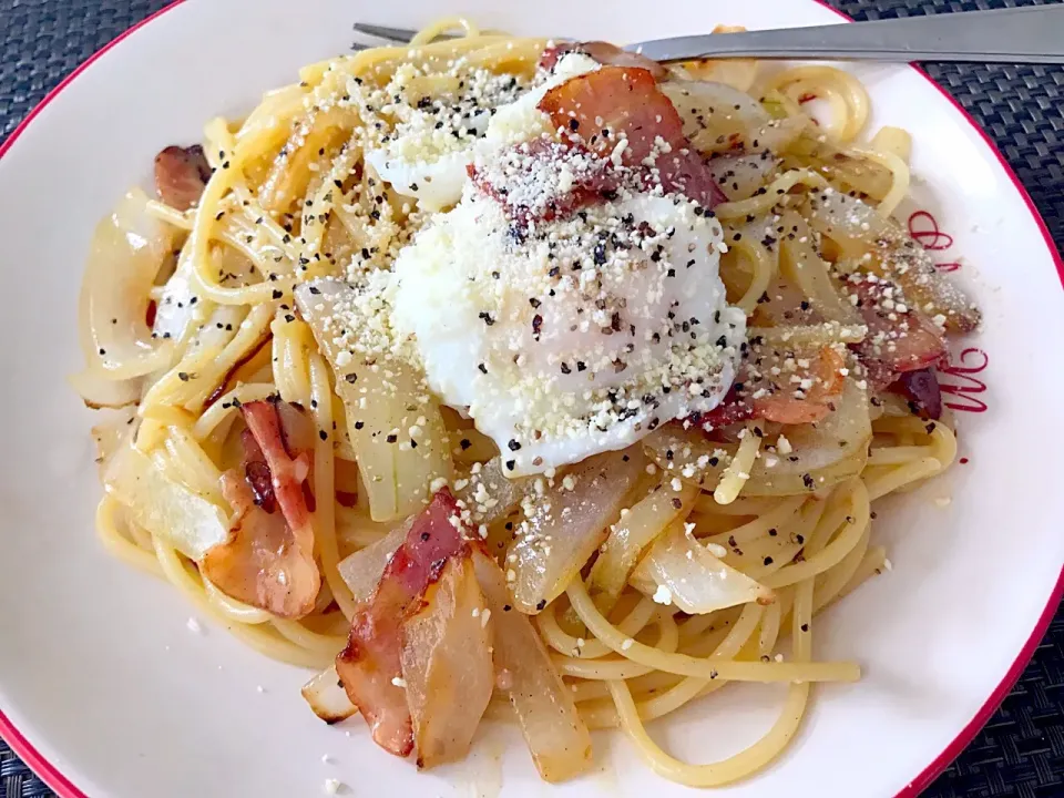 カルボナーラ🍝|なちゃんさん