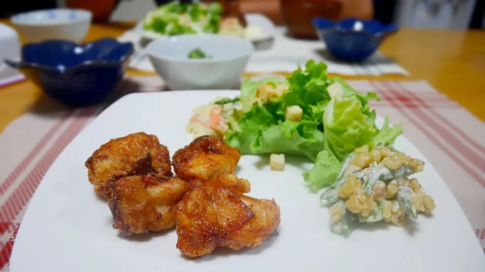 唐揚げご飯♪|ちかぴょんさん