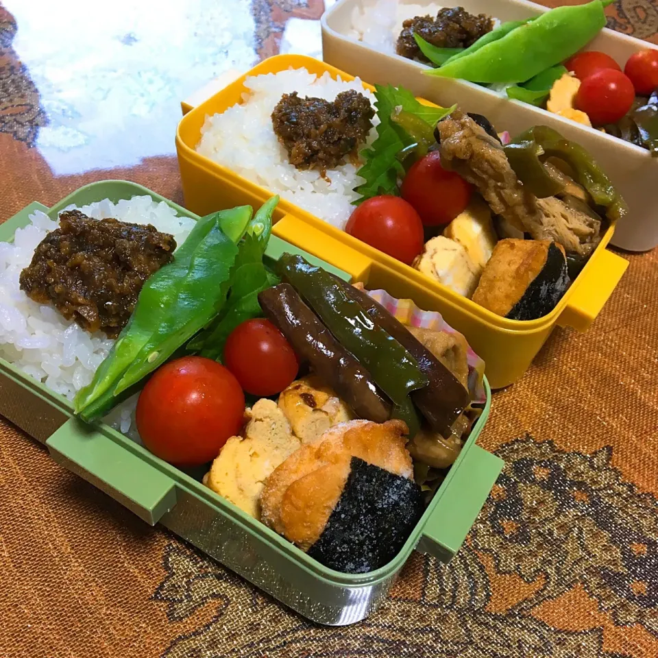 #卵焼き #お弁当 #お昼ご飯 

8.31 今日のお弁当🍱🍱🍱
卵焼きは、主人が作ってくれました💗
とっても上手！お昼が楽しみです。|renharuruさん