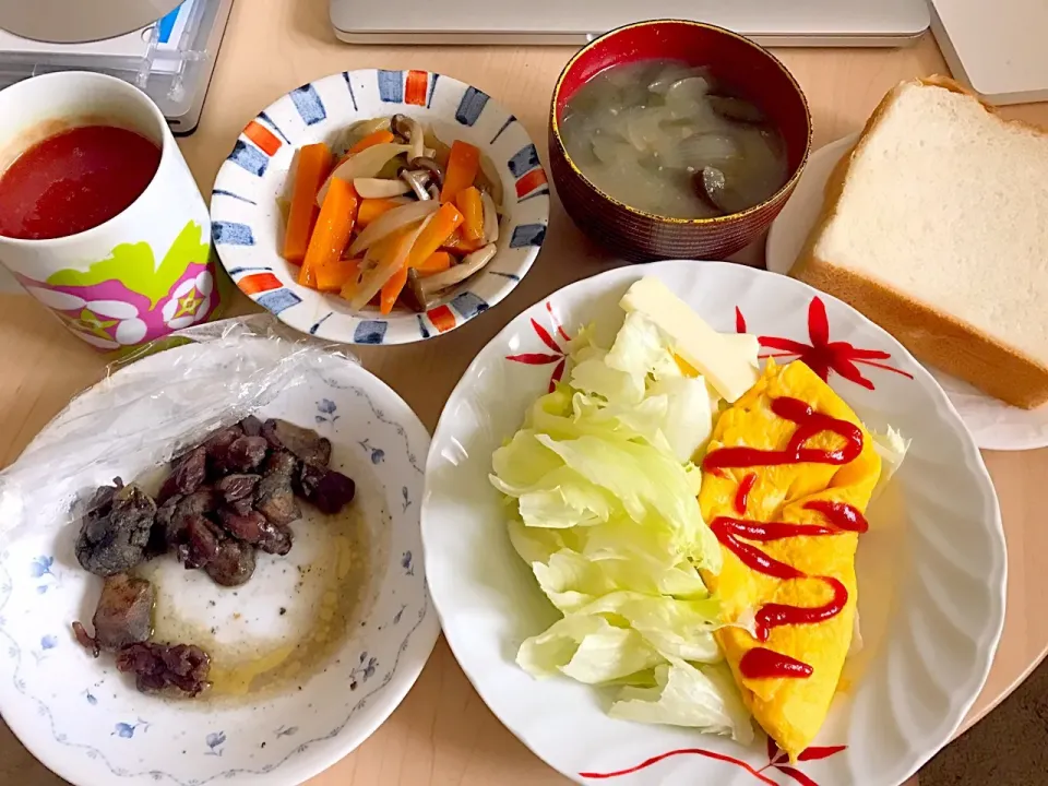 8月31日朝食兼昼食|ばぁさんさん