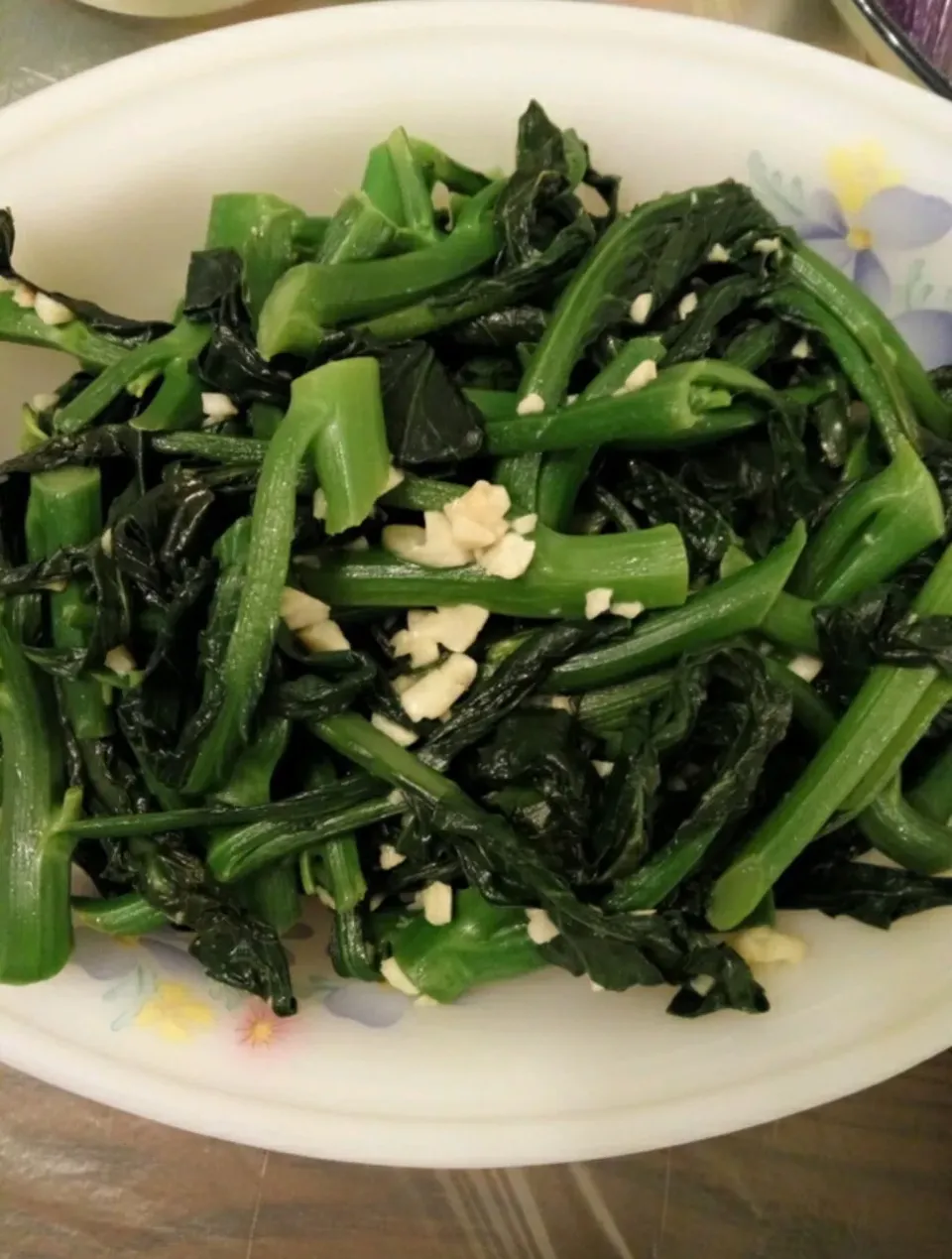 Chinese Kale, Garlic|Athenaさん