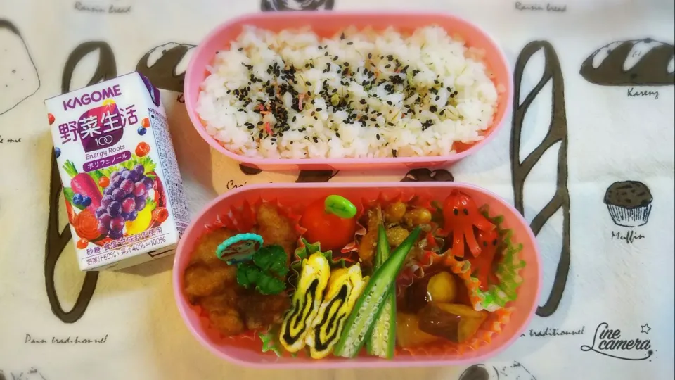 Snapdishの料理写真:今日のJK🍱|きみちさん