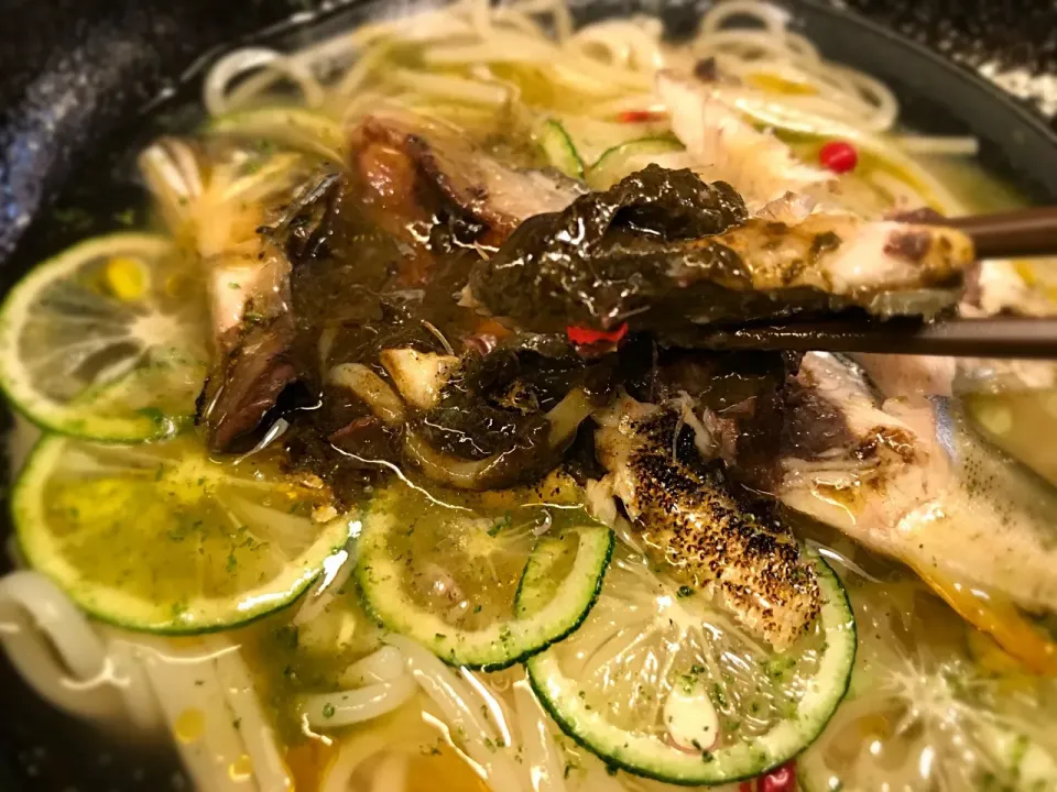 徳島産天然鮎のすだちそうめん7|半田手延べそうめんの店 阿波や壱兆さん