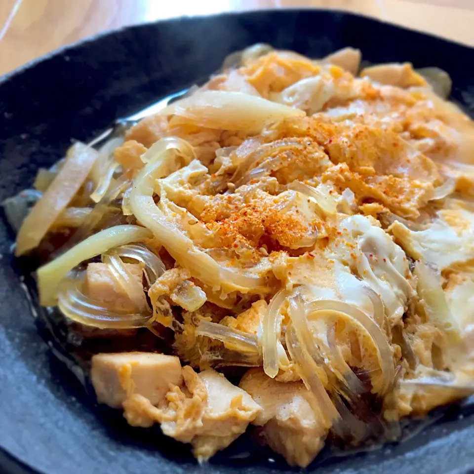 Snapdishの料理写真:✿ マロニーちゃんで親子丼✿ by bobitin|ららさん