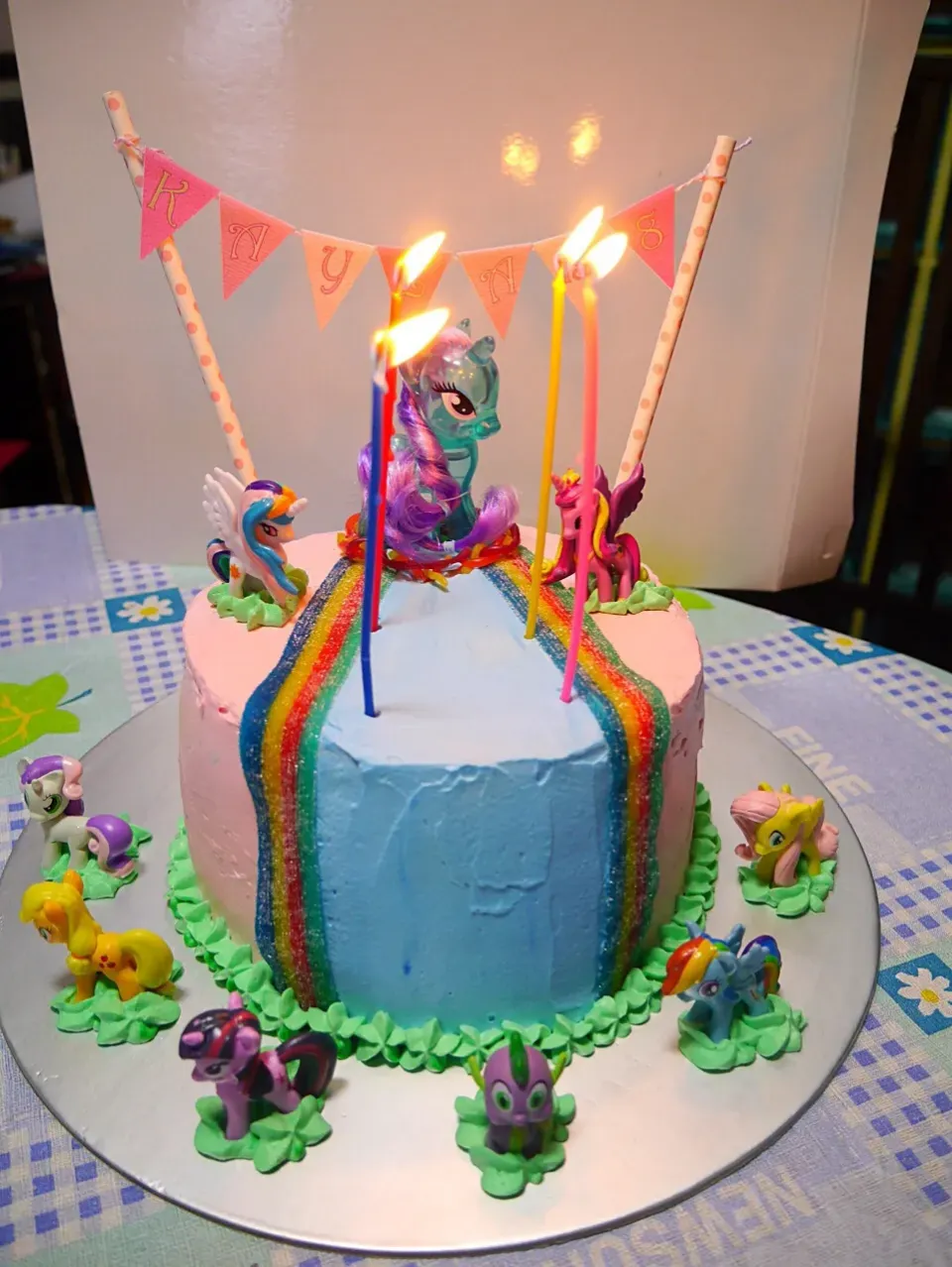 My Little Pony Waterfall Cake|trishbebeさん