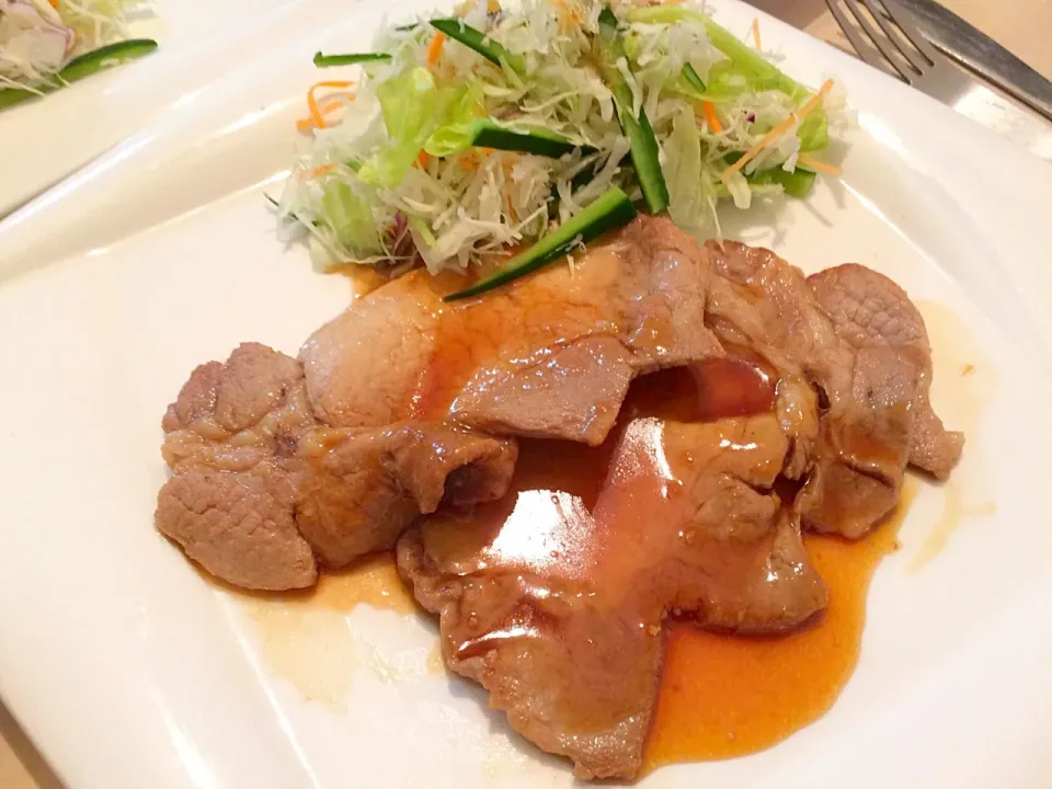 男子料理 晩ご飯は、豚肉生姜焼き2017/09/01|Booパパさん