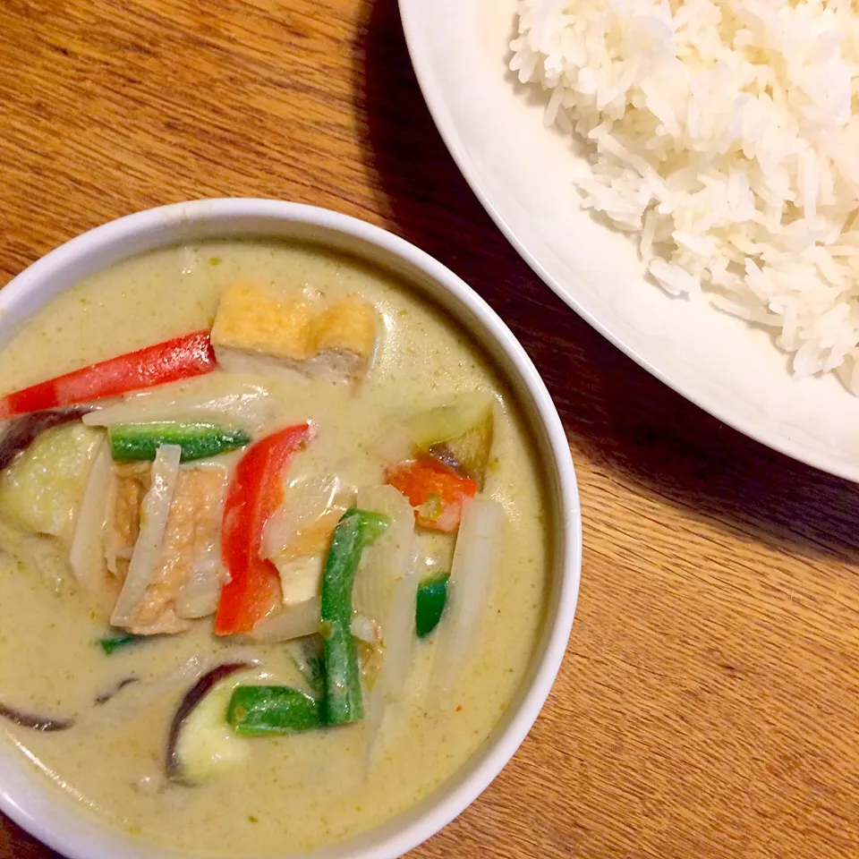 vegan グリーンカレー|makiko_aさん