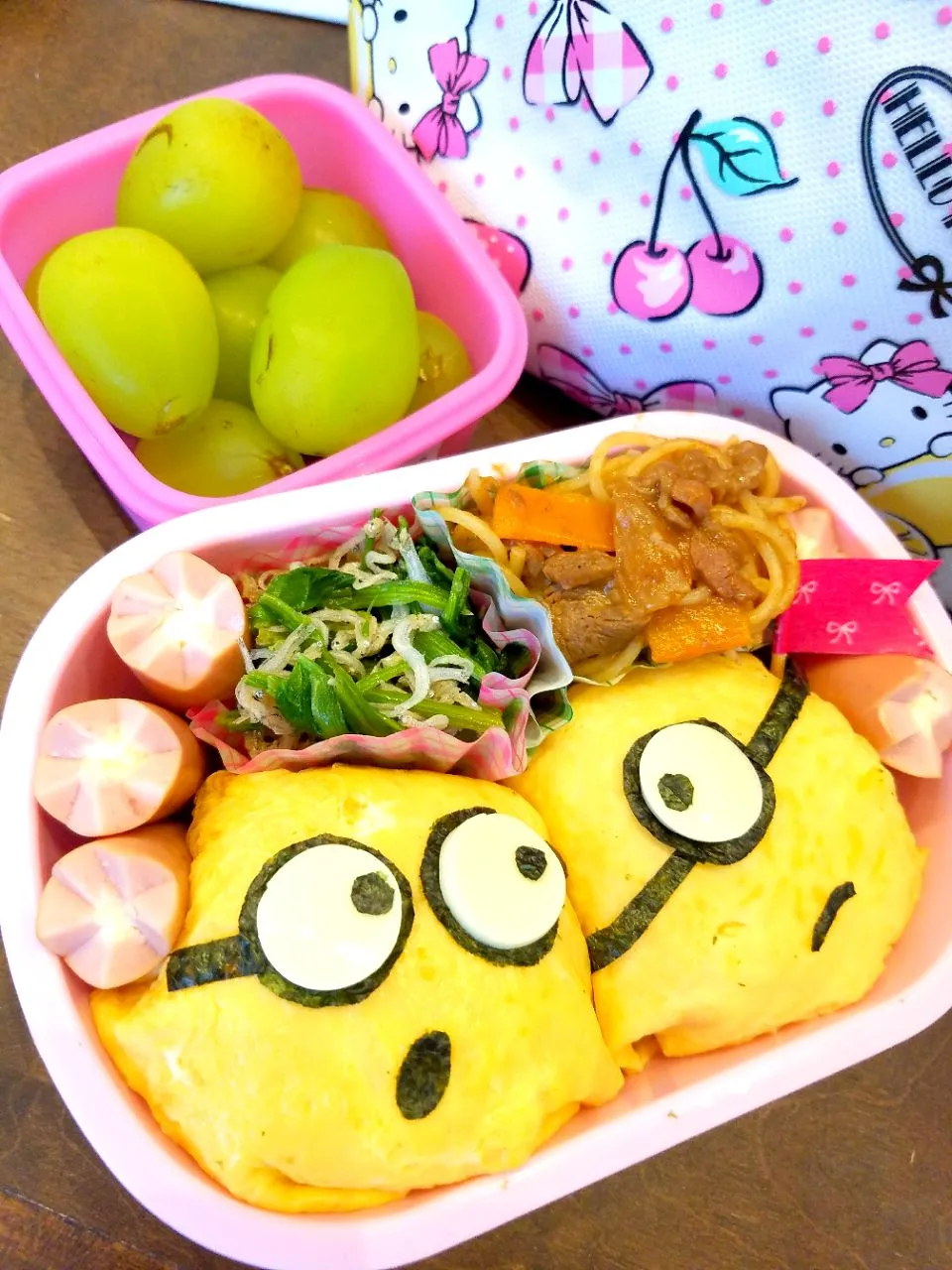 次女学童🍱☆ミニオン弁当|unotacoさん