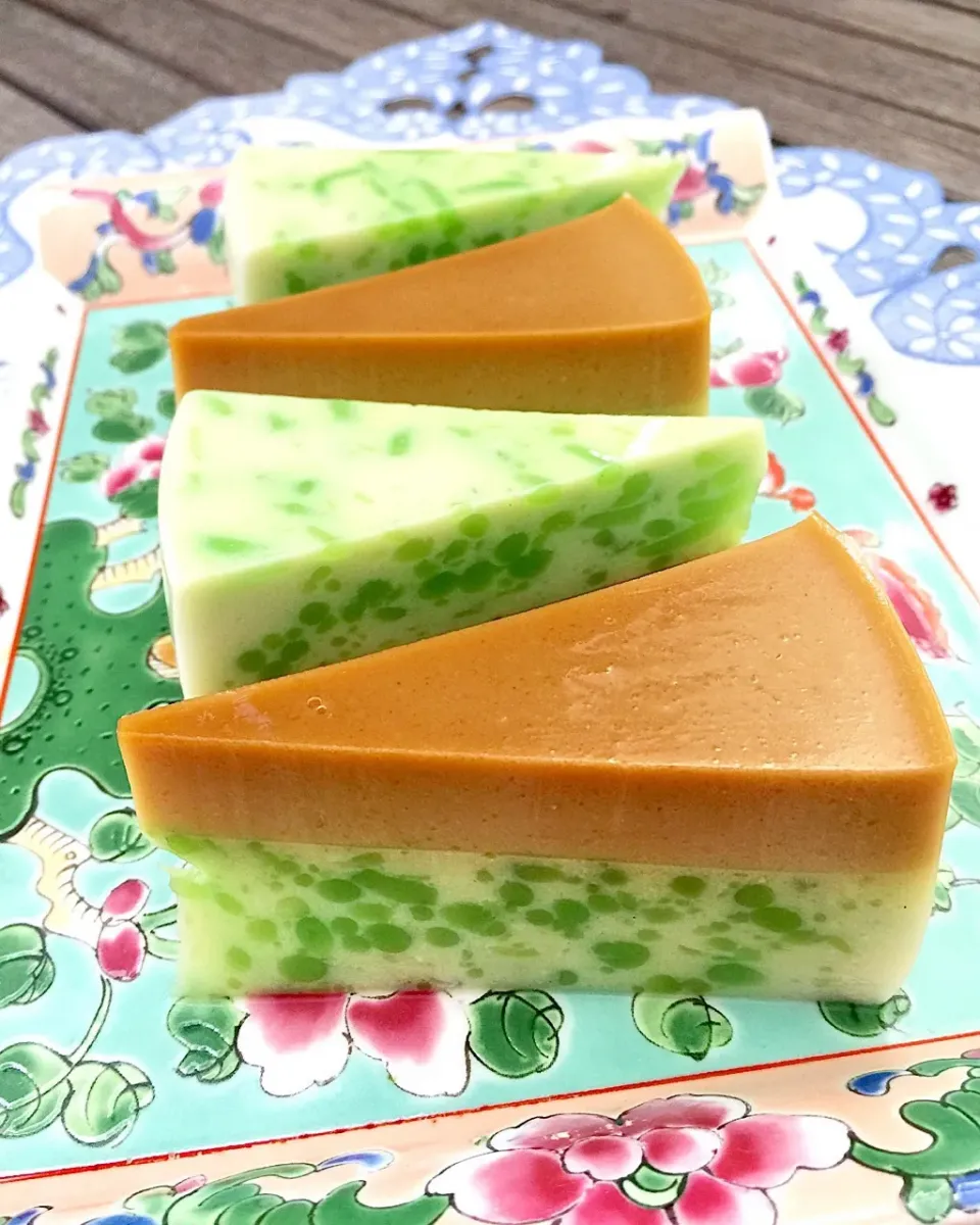 Cendol, coconut and gula melaka agar agar|12Dragonさん