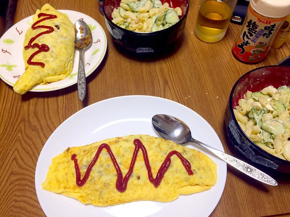 Snapdishの料理写真:9/1 晩ごはん|あゆしんさん