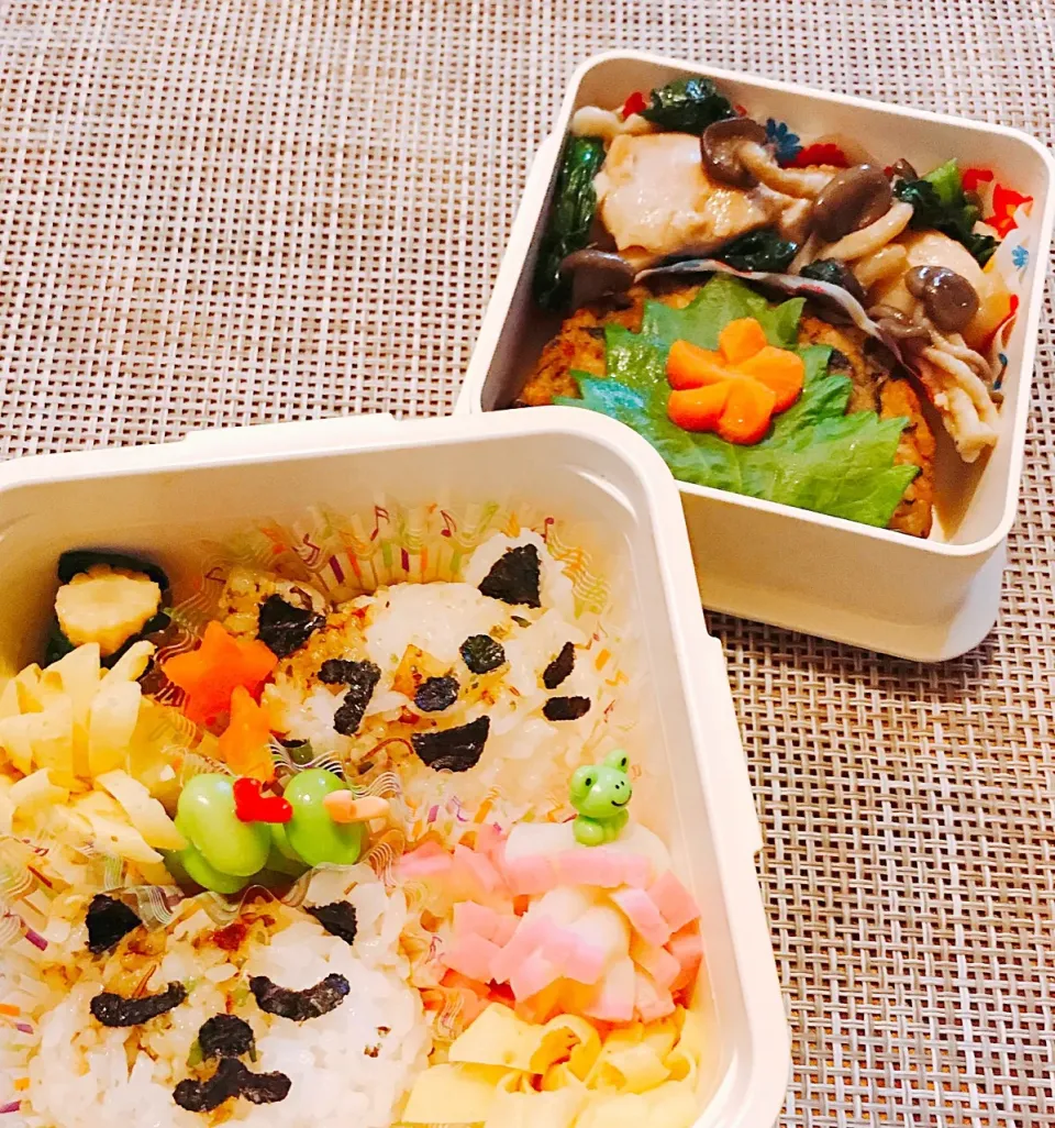 Snapdishの料理写真:おかかニャンコ🐈弁当🍱|Ayako Sakakibaraさん